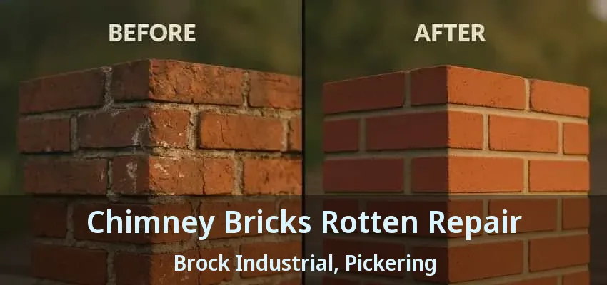 Chimney Bricks Rotten Repair Brock Industrial, Pickering - ON Chimney Bricks Rotten Repair Brock Industrial, Pickering - ON