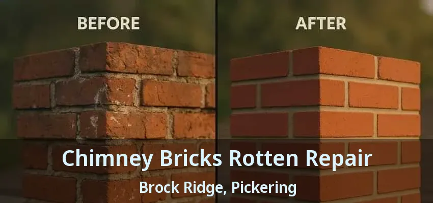 Chimney Bricks Rotten Repair Brock Ridge, Pickering - ON Chimney Bricks Rotten Repair Brock Ridge, Pickering - ON