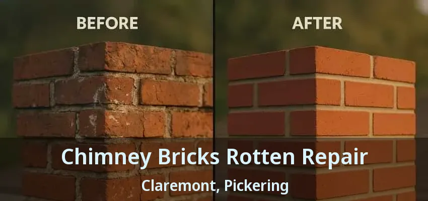Chimney Bricks Rotten Repair Claremont, Pickering - ON Chimney Bricks Rotten Repair Claremont, Pickering - ON