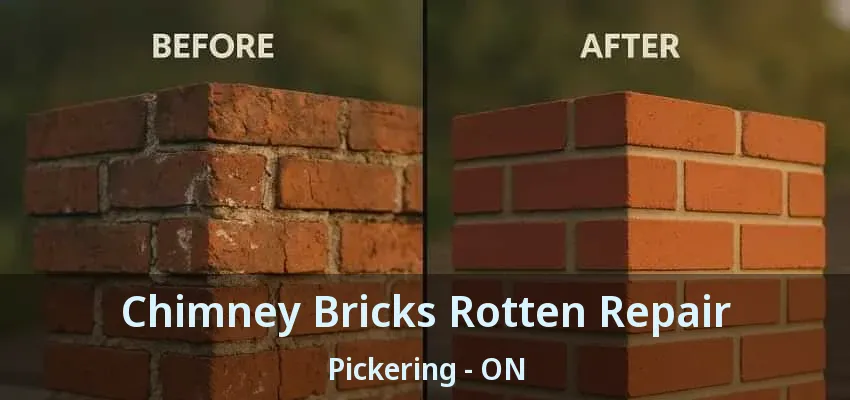 Chimney Bricks Rotten Repair Pickering - ON Chimney Bricks Rotten Repair Pickering - ON