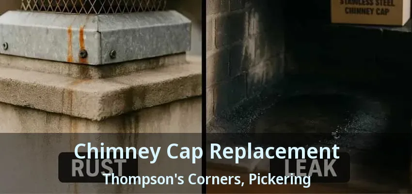 Chimney Cap Replacement Thompson's Corners, Pickering - ON Chimney Cap Replacement Thompson's Corners, Pickering - ON