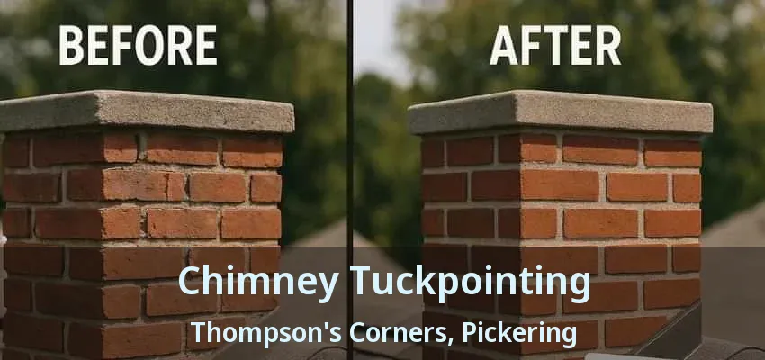 Chimney Tuckpointing Thompson's Corners, Pickering - ON Chimney Tuckpointing Thompson's Corners, Pickering - ON