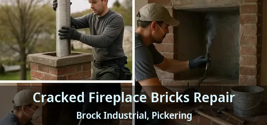 Cracked Fireplace Bricks Repair Brock Industrial, Pickering - ON Cracked Fireplace Bricks Repair Brock Industrial, Pickering - ON