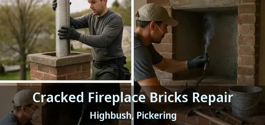 Cracked Fireplace Bricks Repair Highbush, Pickering - ON Cracked Fireplace Bricks Repair Highbush, Pickering - ON