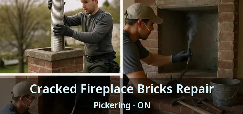 Cracked Fireplace Bricks Repair Pickering - ON Cracked Fireplace Bricks Repair Pickering - ON