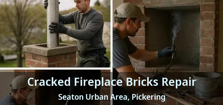 Cracked Fireplace Bricks Repair Seaton Urban Area, Pickering - ON Cracked Fireplace Bricks Repair Seaton Urban Area, Pickering - ON