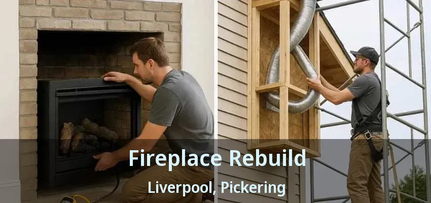 Fireplace Rebuild Liverpool, Pickering - ON Fireplace Rebuild Liverpool, Pickering - ON