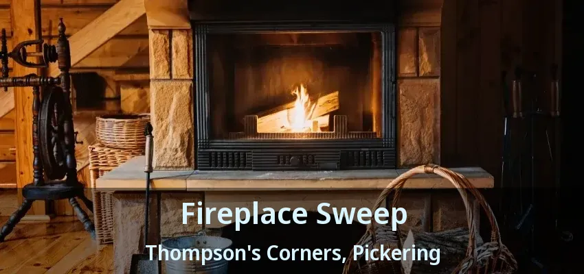 Fireplace Sweep Thompson's Corners, Pickering - ON