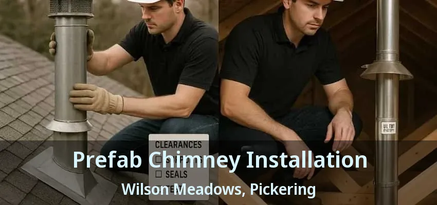 Prefab Chimney Installation Wilson Meadows, Pickering - ON Prefab Chimney Installation Wilson Meadows, Pickering - ON