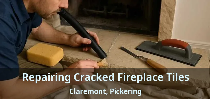 Repairing Cracked Fireplace Tiles Claremont, Pickering - ON Repairing Cracked Fireplace Tiles Claremont, Pickering - ON