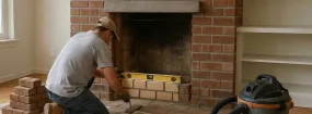 Fireplace Rebuild Thompson's Corners, Pickering