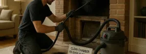 Fireplace Smoke Chamber Repair Dunbarton, Pickering